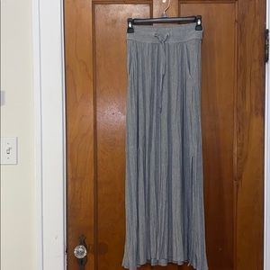 Gray Athleta Maxi Skirt